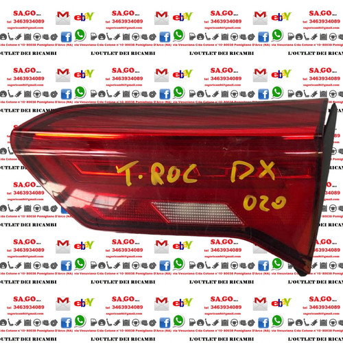 Stop fanale posteriore interno - stop,